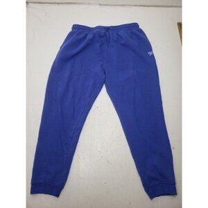 Reebok Style 3RSMP1667 Men’s Blue Identity Fleece Jogger Pants Size 2XL